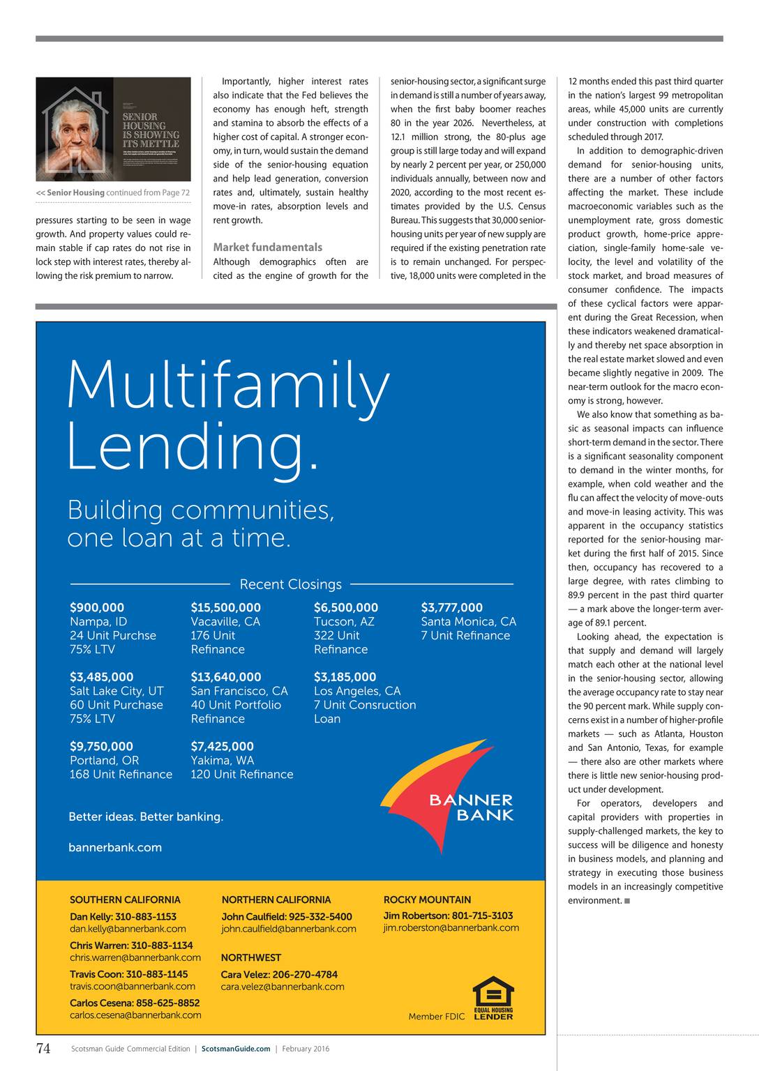 Scotsman Guide February 2016 Commercial Edition Page 73