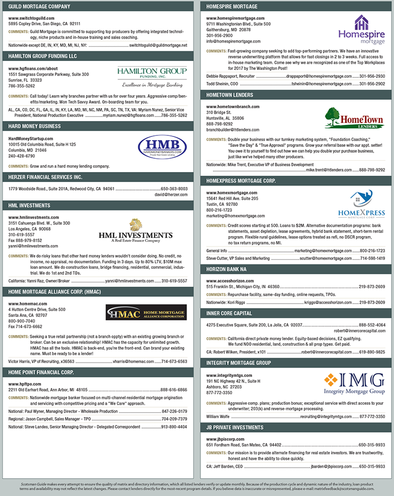 Scotsman Guide January 2019 Residential Edition Backspace